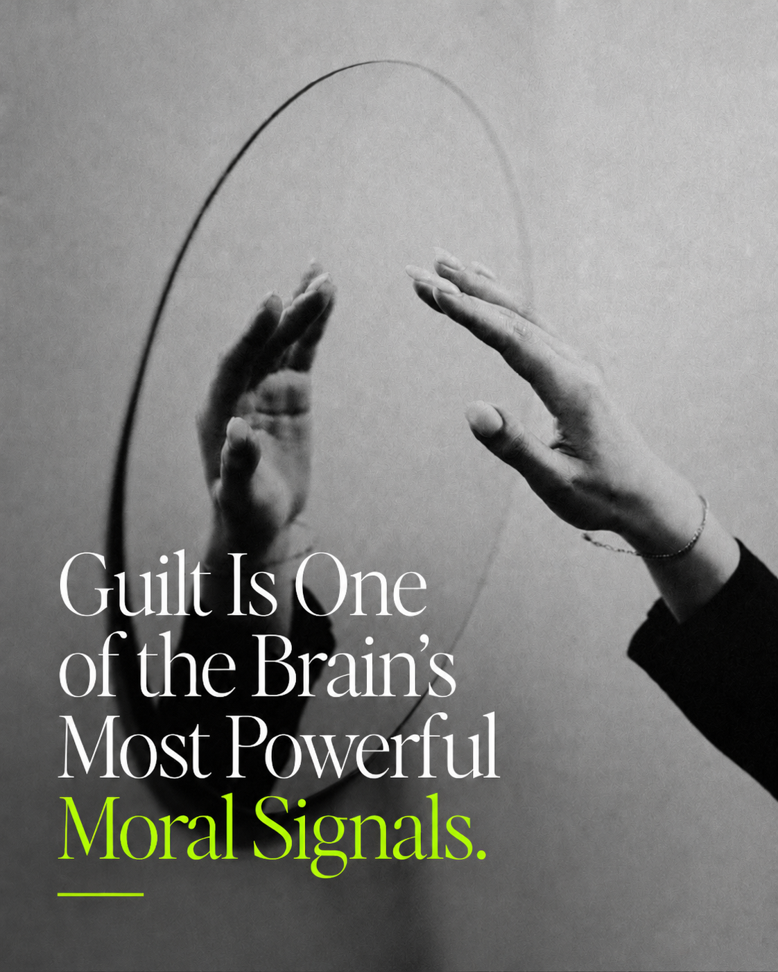 Publicación editorial de RENEW sobre la culpa como señal moral